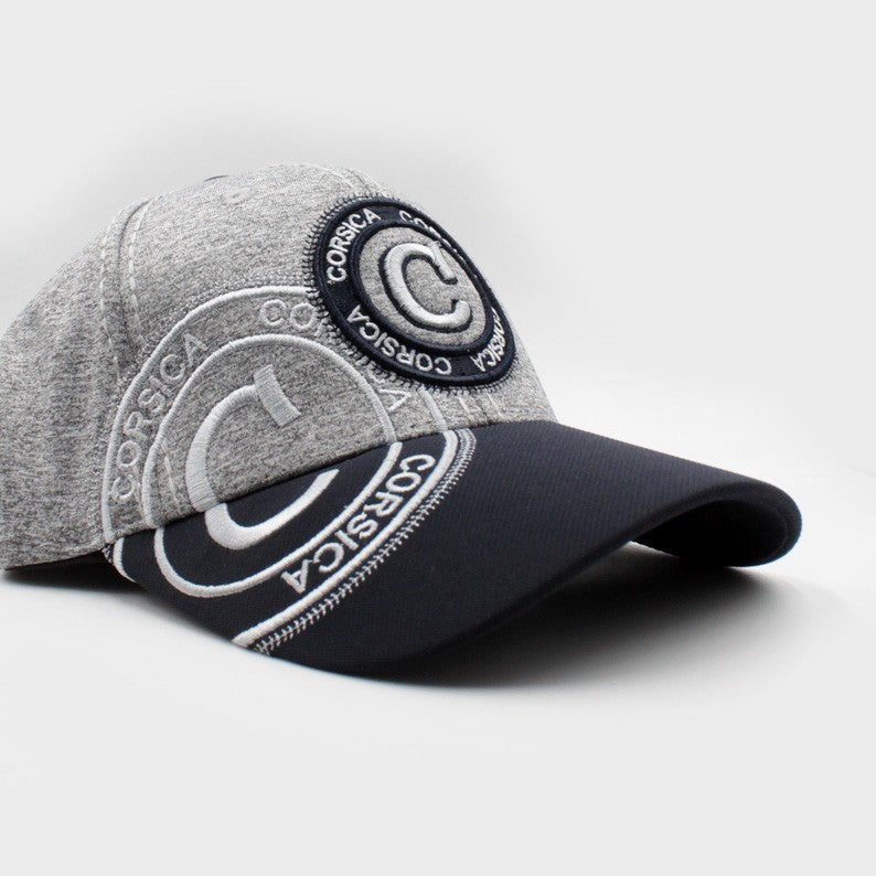 Casquette Corsica grise et marine