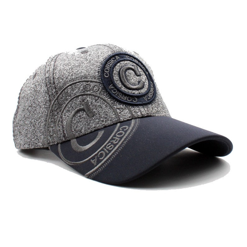 Casquette Corsica grise et marine