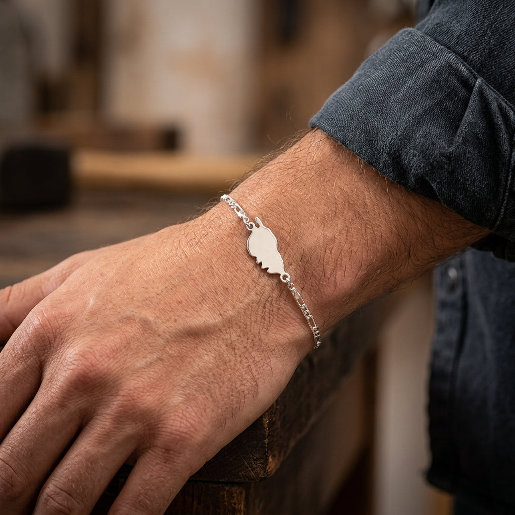 Bracelet corse pleine