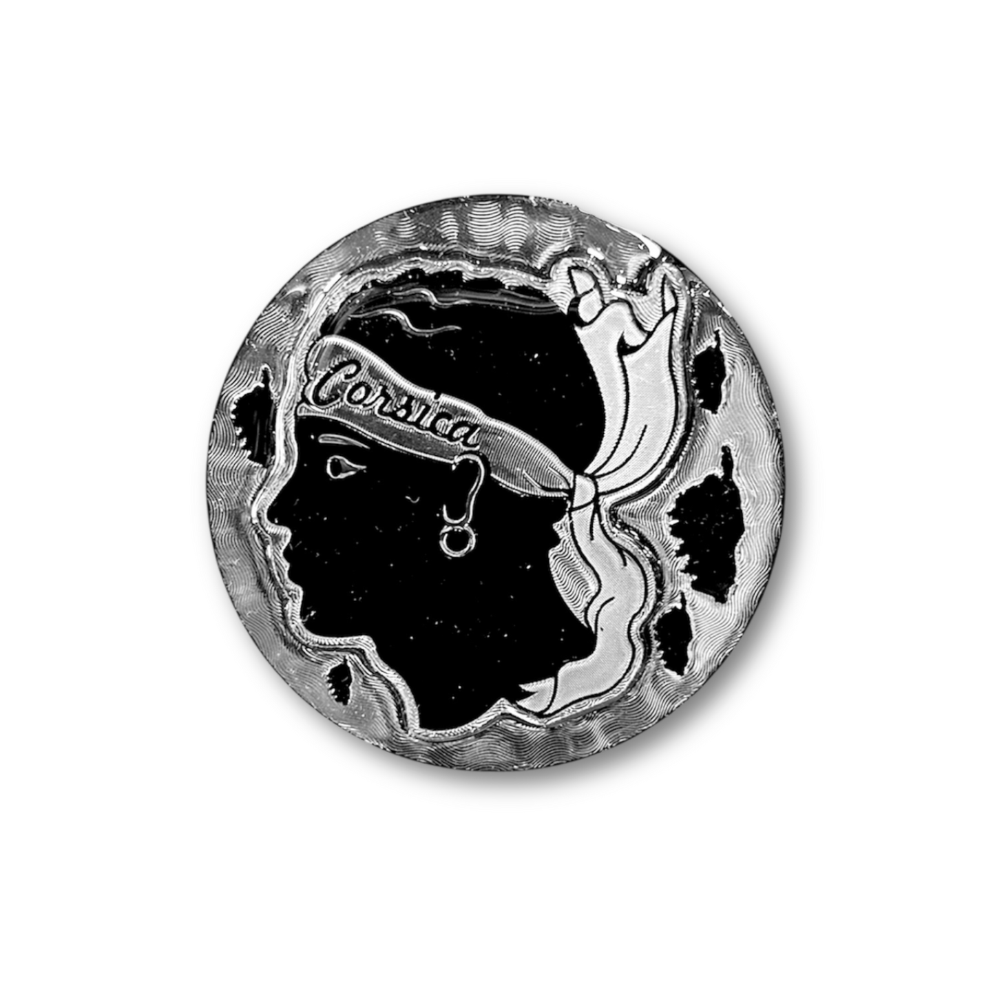 Magnet Rond Tête de Maure
