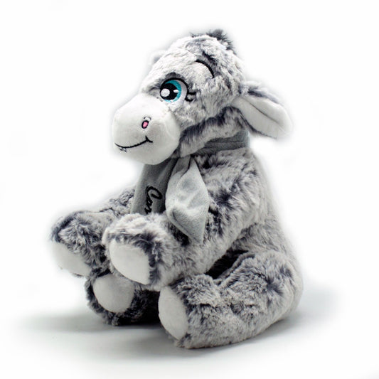 Peluche âne corse 23 cm