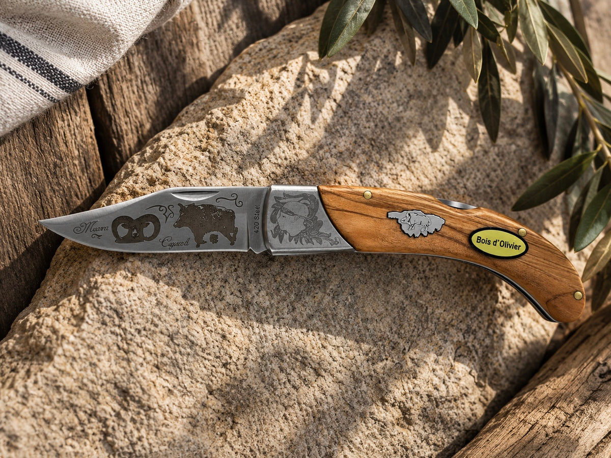 Couteau de Berger bois d’Olivier