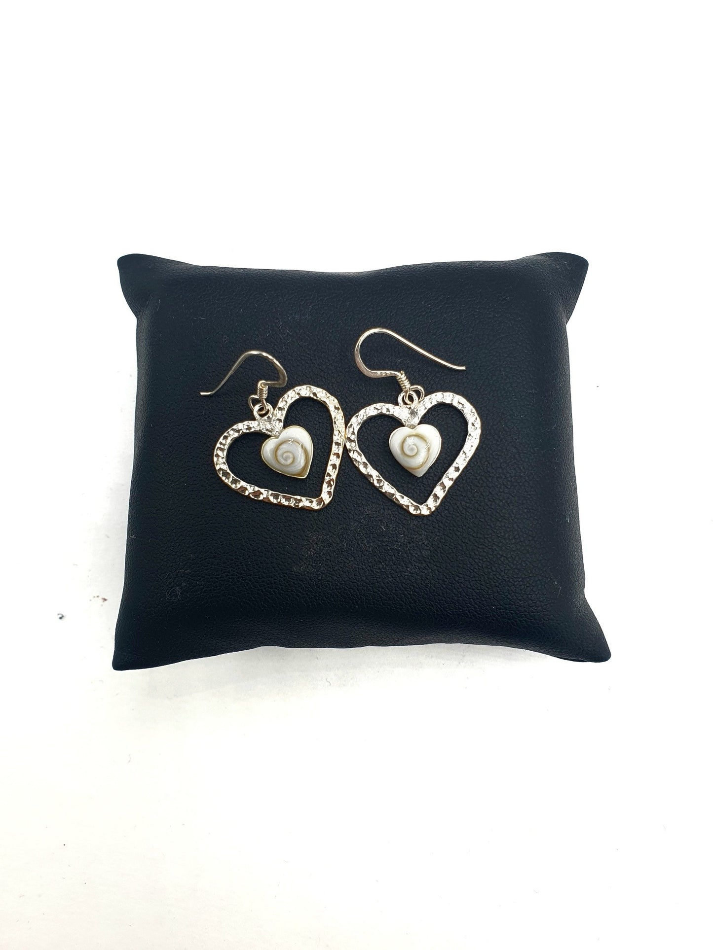 Boucles d'oreilles cerclage coeur