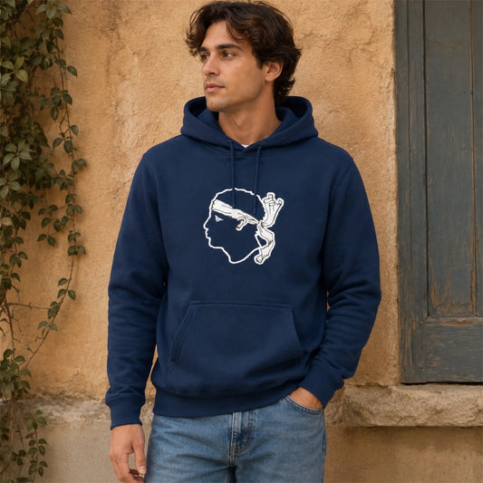 Sweat Tête de Maure brodé