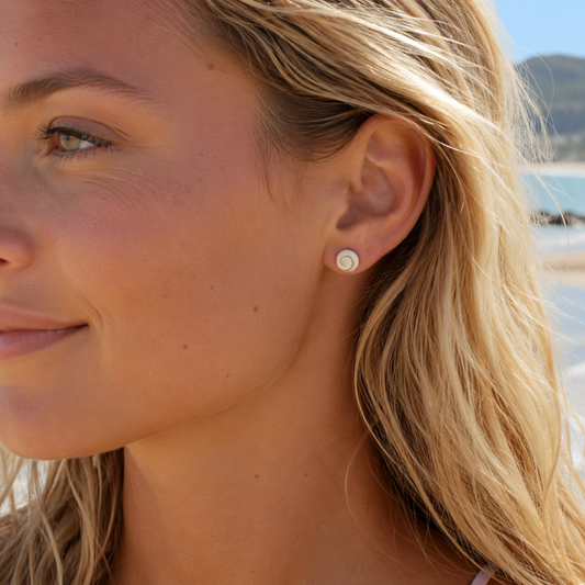Boucles d’oreilles, Puces Rondes