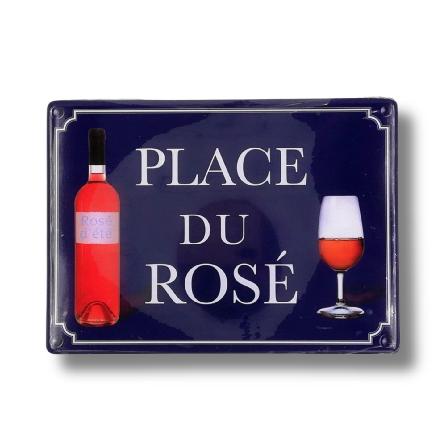 Plaque, Place du rosé