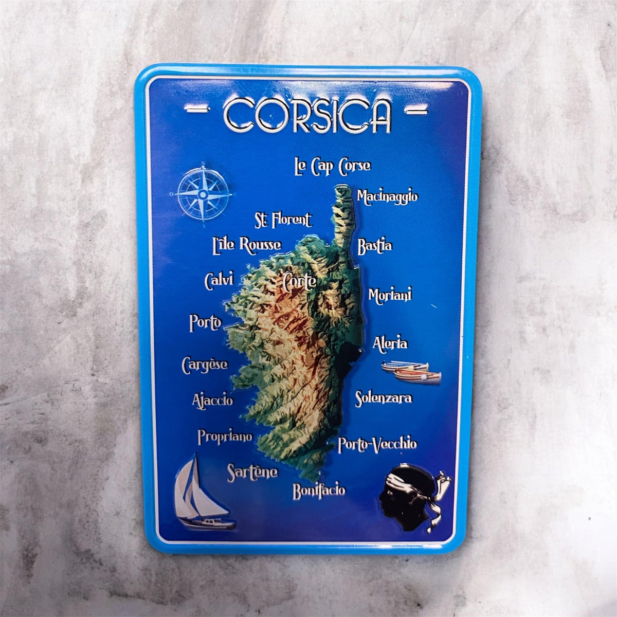 Magnet métal, Corse