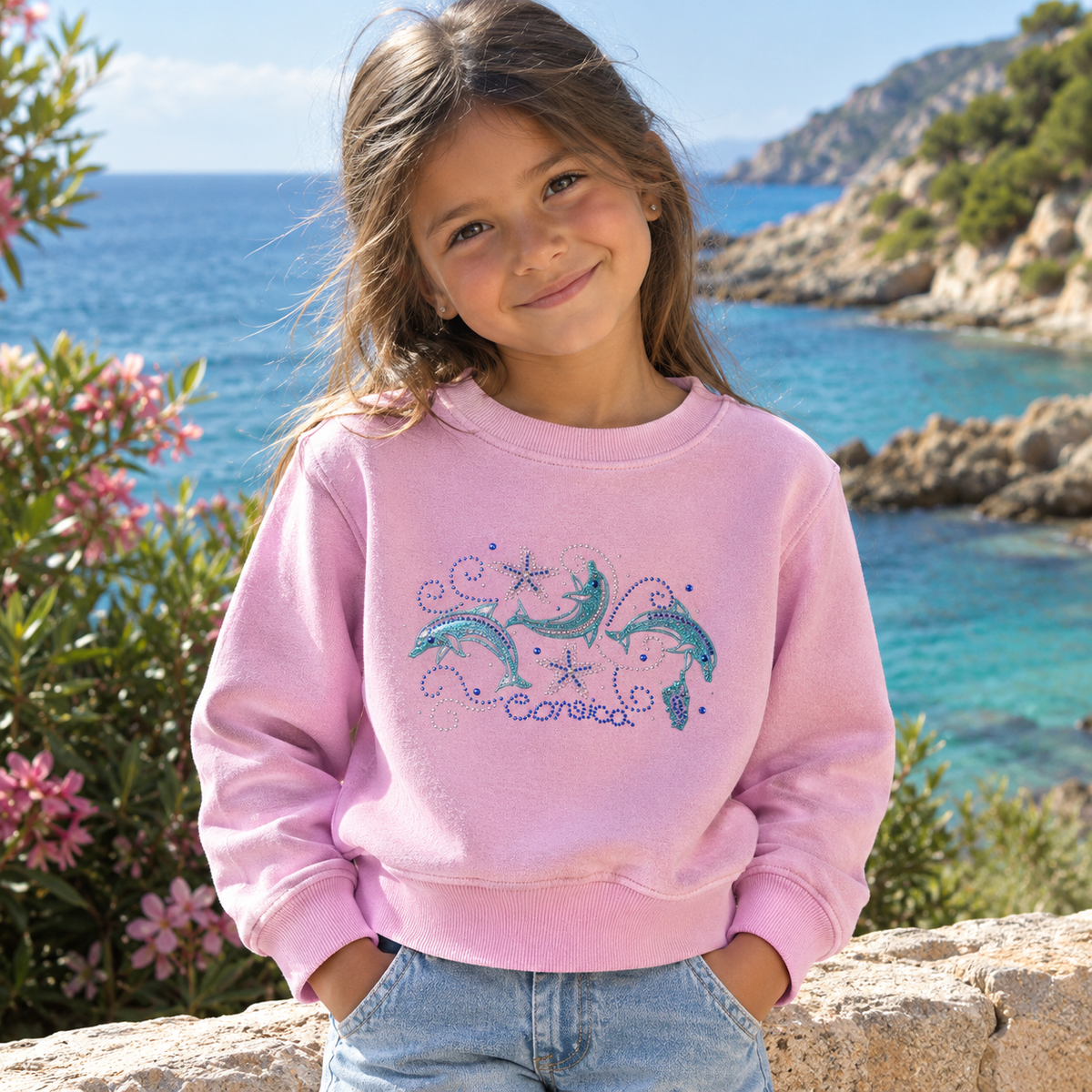Sweat Enfant Dauphin