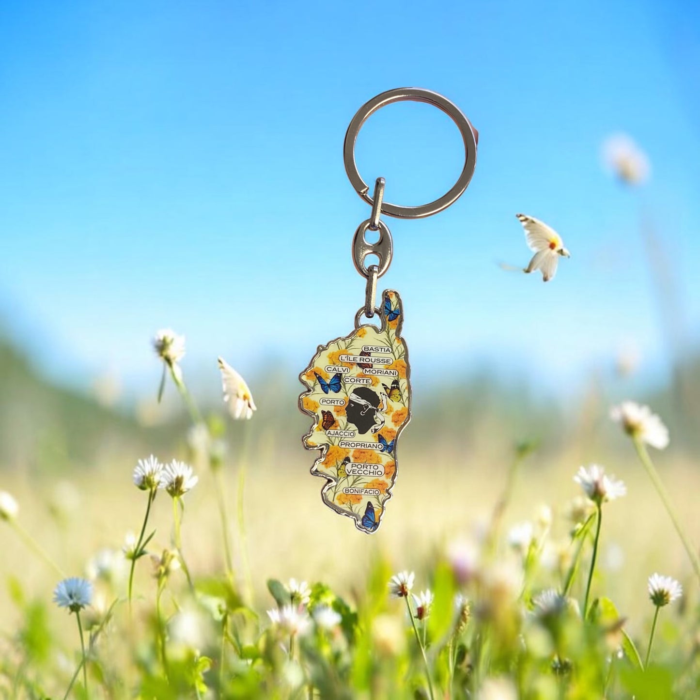 Porte-clé Papillon Corsica 🦋