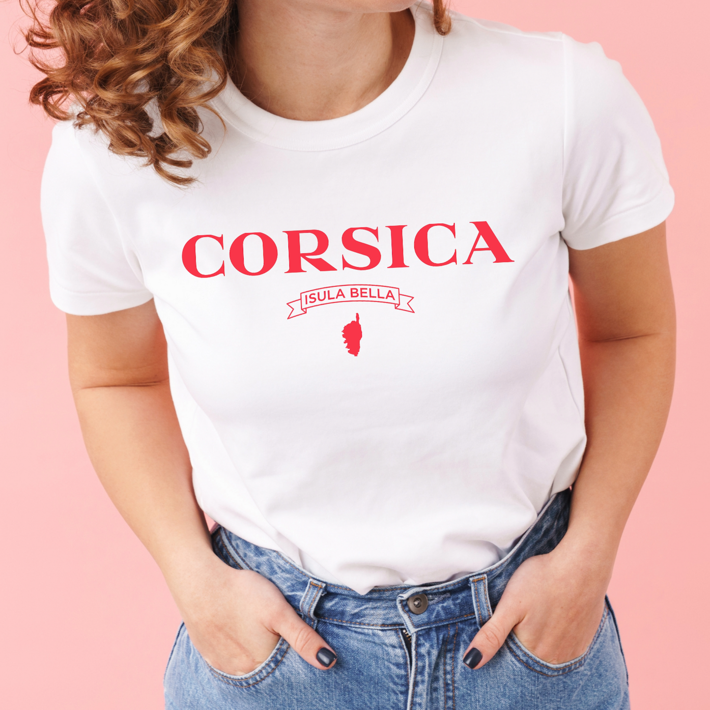 T-shirt Femme Corsica Isula Bella